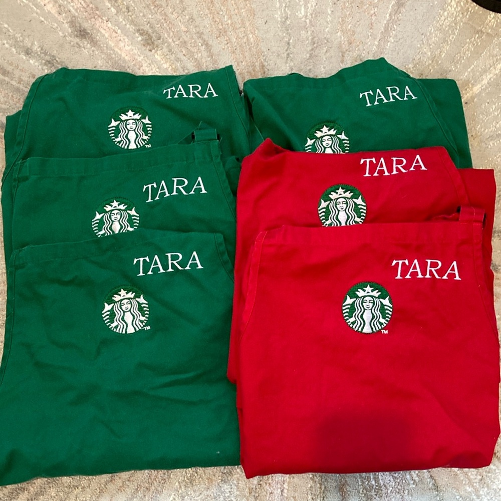 Starbucks Barista Green Aprons Official
